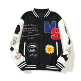 Green Varsity Jacket James Stadium Jacket Heavy Industry Full Embroidery Craft Baseball Sports Jacket Jacket