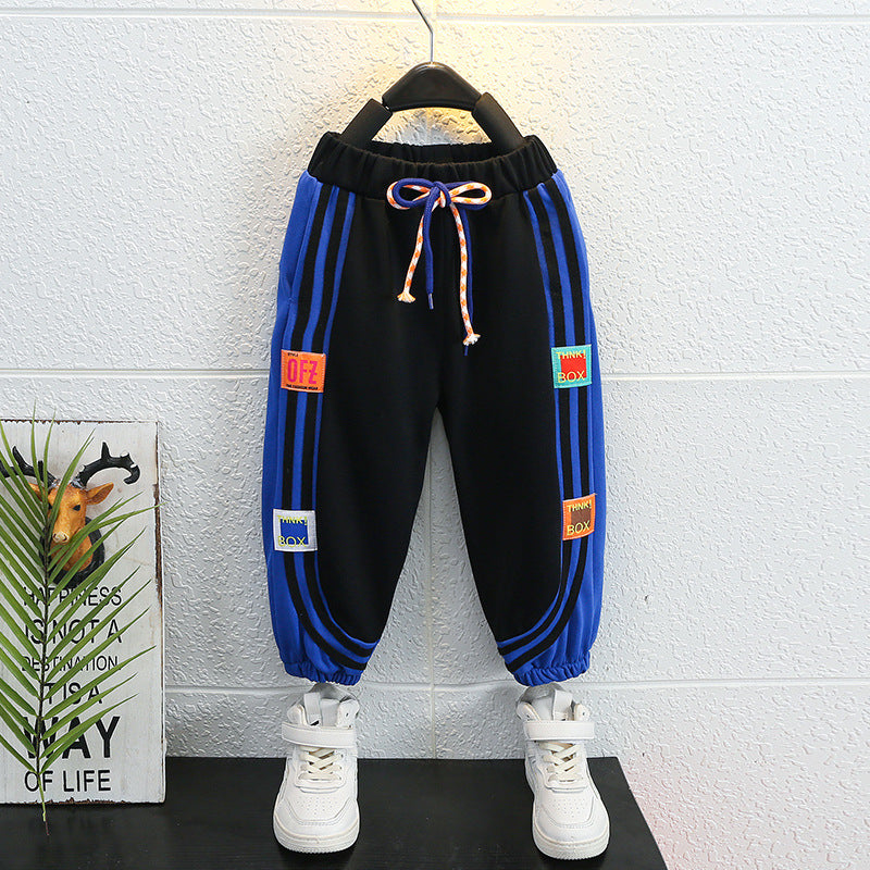 Toddler Boys Pants Boys' Spring and Autumn Sweatpants Sports and Leisure