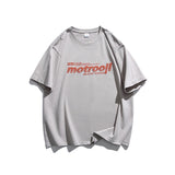 Men T Shitrs Summer Solid Color Printed round Neck T-shirt Short Sleeve Men