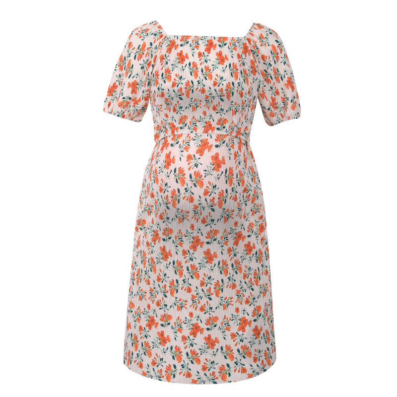 Maternity Clothes Dress Maternity Dress Short Sleeve Nursing Dress