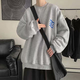 Men Sweatshirts Sweater Men's Loose round Neck Spring and Autumn Clothes