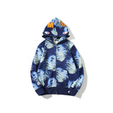 WGM Closing Printing Men's Women's Pullover Zipper Street