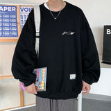 Men Sweatshirts Autumn Sweater Men's Loose White Coat