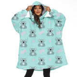 Hoodies Blankets Lazy Cover Blanket Pullover Autumn and Winter Pajamas