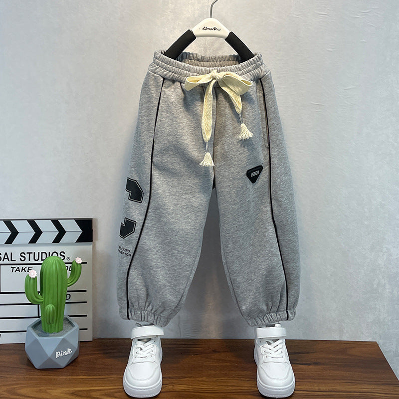 Toddler Boys Pants Boys Autumn Clothing = Casual Track Sweatpants