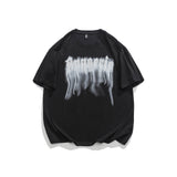 Men T-Shirt Summer Men's Diamond Printed T-shirt Casual Pop Short Sleeve