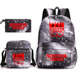 Stranger Things Hellfire Club Backpack Stranger Things Backpack Three-Piece Set