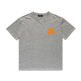 Amiri T Shirt Letter Print Casual round Neck Short Sleeve T-shirt
