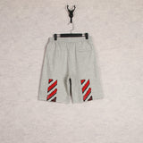 Fashion Brand Summer Loose Sports and Leisure Men's and Women'soff Printed Pants Couple's Pants shorts