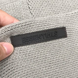 Fog Feel Of God Essentials Hoodie Double Line Letter Loose Sweater Knitted Pullover Hooded Sweater