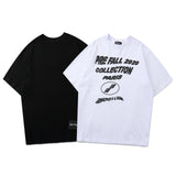 We11 Done T Shirts Lettered Casual Loose Cotton Same Style for Men and Women