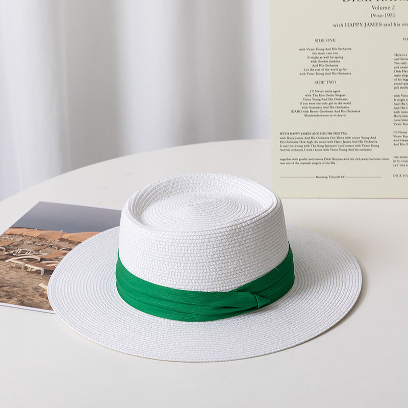 Italian Fedora Hats Summer Women's Hat Fashion Sun Hat