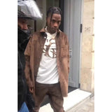 Travis Scott Astroworld Shirt Short Sleeve T-shirt Loose