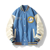 Alaska Varsity Jacket Baseball Uniform Spring Boys Loose