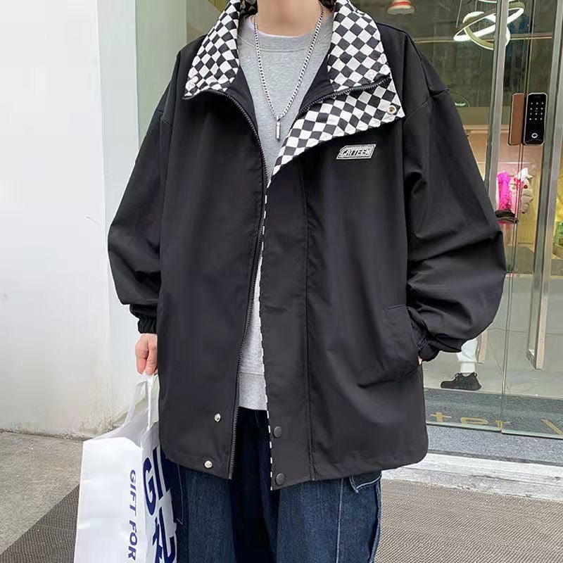 Baggy Jacket Baseball Jacket Men