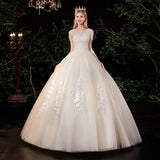 Quinceanera Dresses Wedding Dress Temperament Bride Formal Dress Starry Sky V-neck