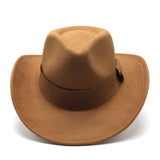 Cowboy Hats Autumn and Winter Top Hat Fashion Men and Women Fedora Hat