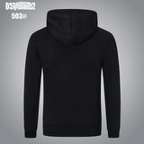Dsq2 Hoodie DSQ Lian D2 Autumn and Winter Printing Sweater Trendy Men