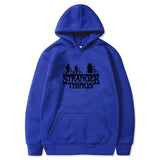 Stranger Things Hoodie Autumn and Winter Velvet Sport Hoodie Sweater Men