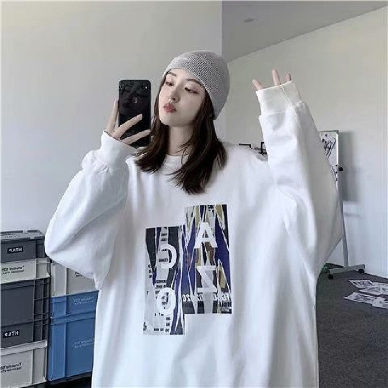 Men Sweatshirts Sweater Men's Spring and Autumn Loose Autumn Clothes