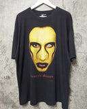 Marilyn Manson T Shirt Vintage Marilyn Short Sleeve T-shirt Men and Women Oversize