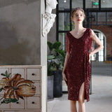 Daisy Buchanan Dress Banquet Evening Dress Women's Short Party Dress