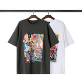 We11 Done T Shirts Oil Painting Poster Graffiti T-shirt Men and Women