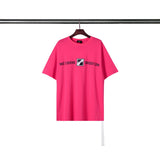 We11 Done T Shirts Men's and Women's Same Loose Letter Printing