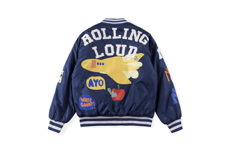 Saint Michael Baseball Jacket Hip Hop Big Talker Jacket Sports Coat