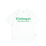 Men's T-Shirt Summer Men's Letter Printed T-shirt Casual Short Sleeve
