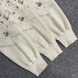 Saint Michael Hoodie Jesus Print Casual Loose-Fitting Hoodie Sweatshirt