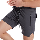 Hoochie Daddy Short Spring Shorts Men's Knitted Solid Color Sports Casual