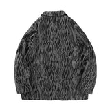 Men's Casual Suit Man Blzer Zebra Print Blazer Men's Loose Lapels Jacket Casual Small Suit