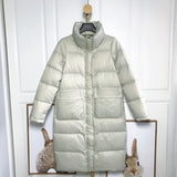 Women Winter Coats Puffer Jacket Down Coat Fall/Winter Down Jacket Thickened White Duck Down Coat