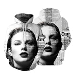 Taylor Swift Merch 3D Sweater Hooded Same Hooded Sweater
