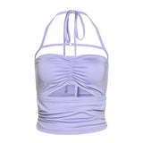 Music Festivals Rave Outfits Girls Tops Summer Women's Fashion Slim Fit