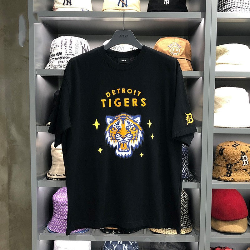 Zodiac Shirts Tiger T-shirt Fashion Casual Exercise