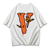 Butterfly Vlone Shirt Large V Python Print