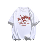Men T Shitrs Summer Men's Printed round Neck T-shirt Casual Short Sleeve