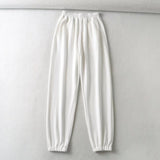 Women Fall Fall Fall Fall Six Colors Drawstring Jogger Pants High Waist Workout Pants Sweatpants