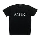 Amiri T Shirt Short Sleeve Art Letter Print Hip Hop Half Sleeve T-shirt