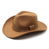 Cowboy Hats Autumn and Winter Top Hat Fashion Men and Women Fedora Hat