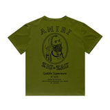 Amiri T Shirt Printed Casual Hip Hop round Neck Short Sleeve T-shirt