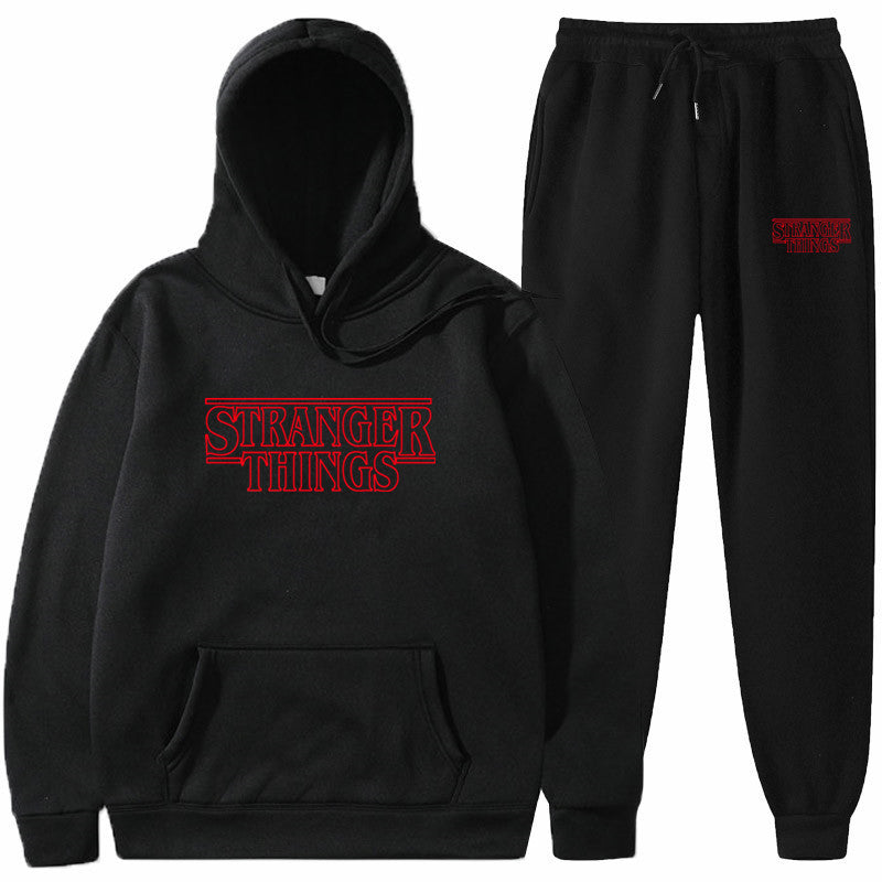 Stranger Things Hoodie Pullover Hooded Sweatshirt Men's Hoodie Casual Sports Suit
