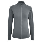 BBL Jacket Autumn and Winter Zipper Cardigan Sports Workout Clothes Long Sleeve Jacket