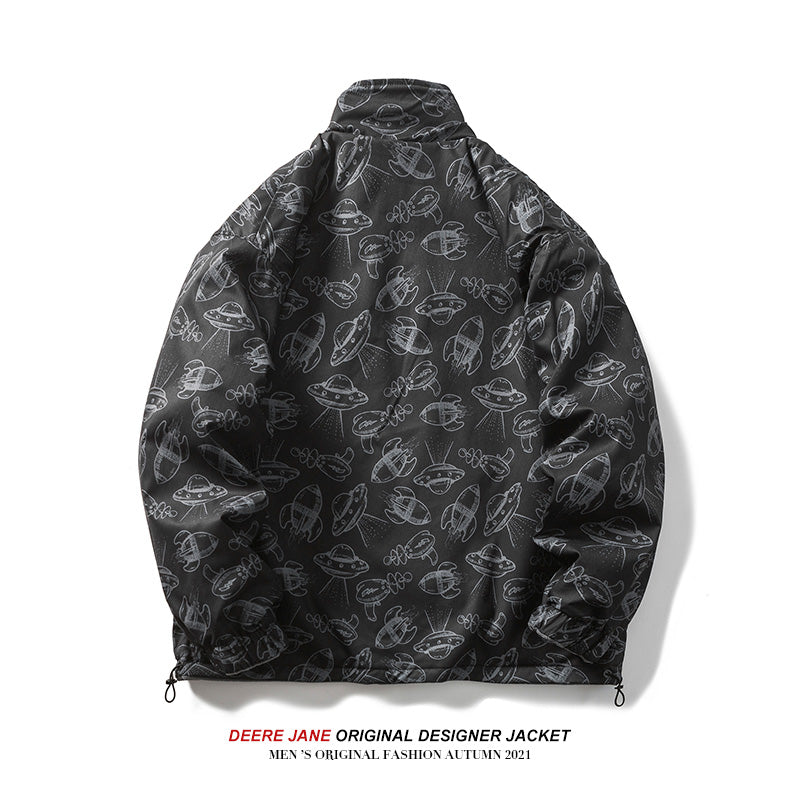 Men Jacket Fall Winter Men Loose Jacket