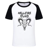 Stranger Things Hellfire Club T Shirt T-Shirt Printed Men'S Short Sleeve