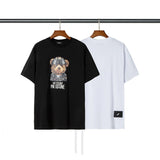 We11 Done T Shirts Painted Little Monster Pattern Stitching Loose Men and Women