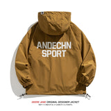 Men Jacket Spring Coat Men's Spring and Autumn Loose All-Matching Outdoor Jacket