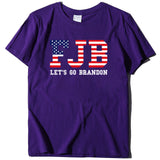Let's Go Brandon T Shirt Top Women's Letter Print Short-Sleeve T-shirt Women